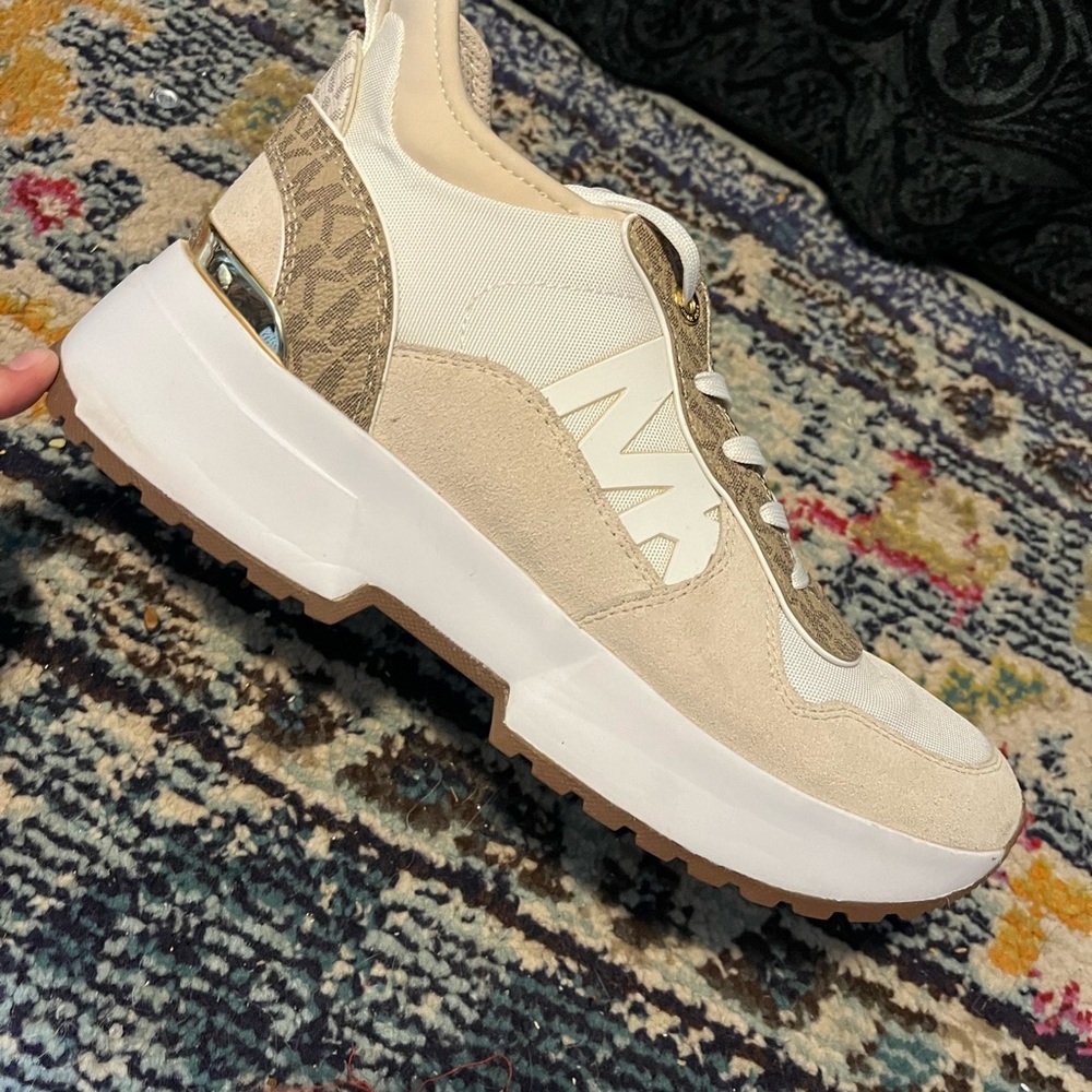 Michael Kors trainers size 9W maybe used once